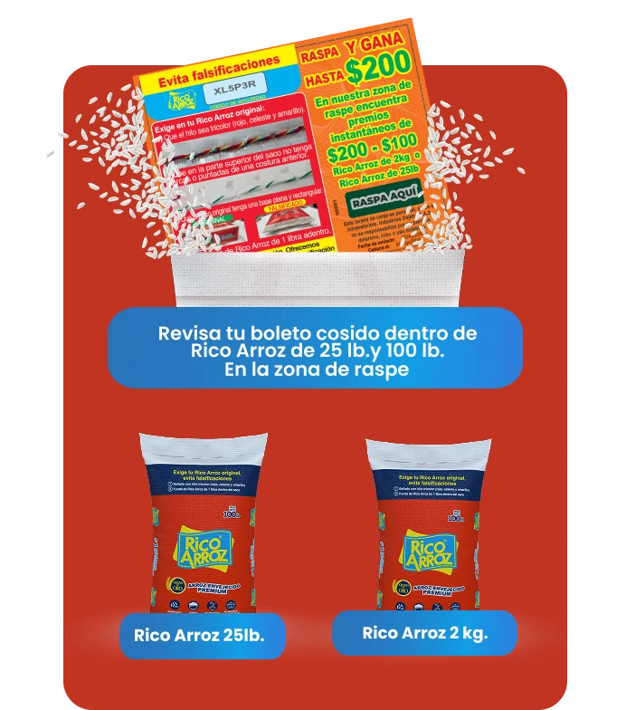 Bolsa de Rico Arroz